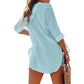 👗 50% RABATT! ⏰ Übergroßes Strandkleid mit Kapuze – Langärmlig, V-Ausschnitt & Tasche – Leicht, luftig & perfekt für den Sommer – ideal für Strand, Reisen oder entspannte Tage ☀️🌊✨