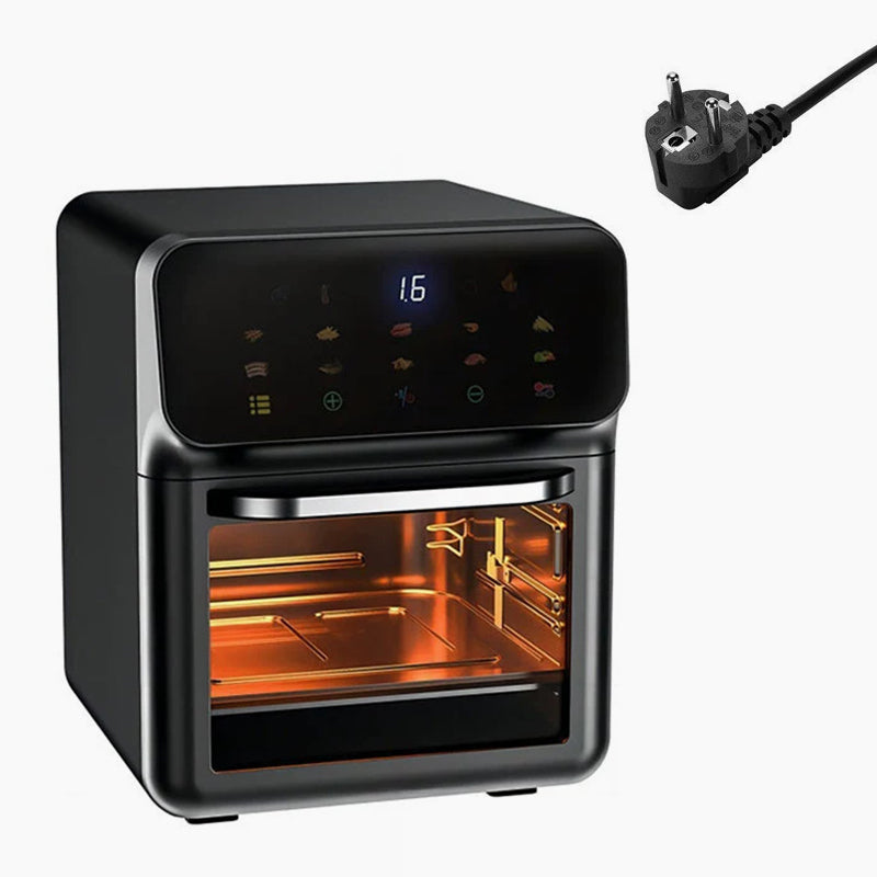 🔥60% Rabatt - TOP ANGEBOT🍳🍗 Multifunktionale Heißluftfritteuse mit Sichtfenster & Touchscreen | Kostenloser Versand✈️