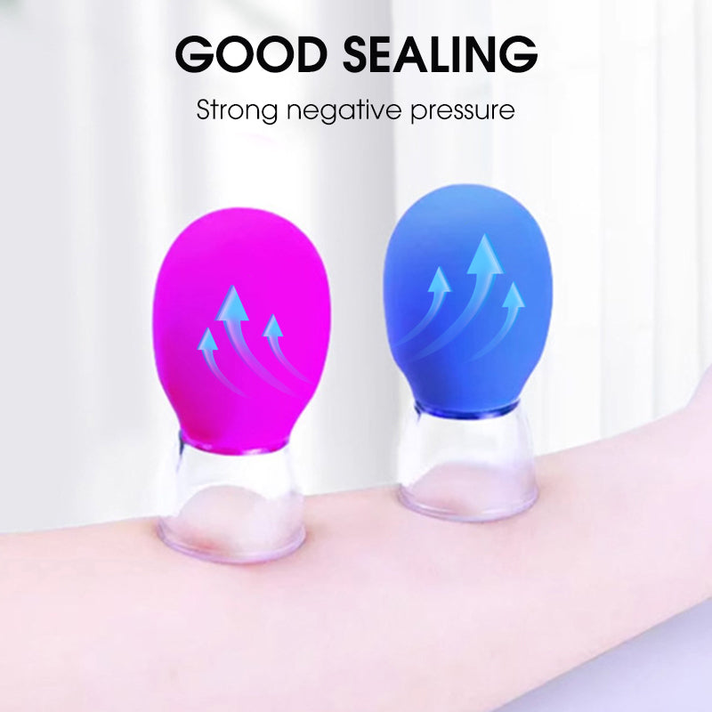 Massage-Schröpfglas aus Glas