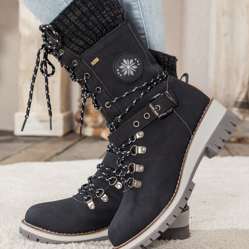 👢 60% RABATT! ❄️ Wasserdichte Knie-Schneestiefel – Warm, Rutschfest & Langlebig – Perfekt für Winter & Outdoor 🧤
