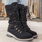 👢 60% RABATT! ❄️ Wasserdichte Knie-Schneestiefel – Warm, Rutschfest & Langlebig – Perfekt für Winter & Outdoor 🧤
