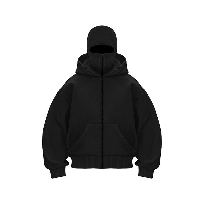 🎁 Heiße Aktion: 50 % Rabatt 🔥 Ninja Zip-Up Hoodie für Herren & Damen – Rundumschutz