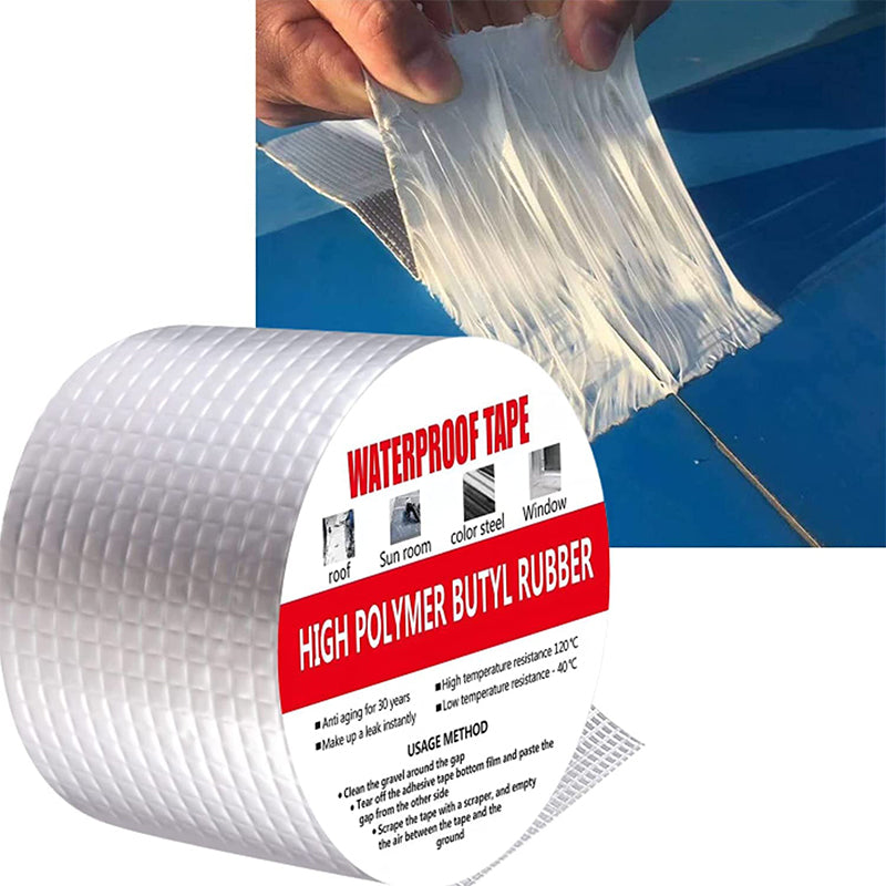🔥 Nur heute: 50 % Rabatt! – 🎁 Hochbelastbares wasserdichtes Aluminiumband – Sofortige Reparatur und Abdichtung bei Lecks