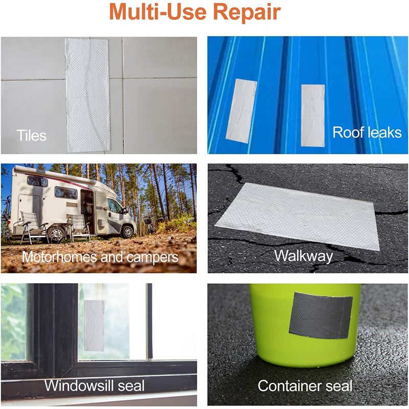 🔥 Nur heute: 50 % Rabatt! – 🎁 Hochbelastbares wasserdichtes Aluminiumband – Sofortige Reparatur und Abdichtung bei Lecks