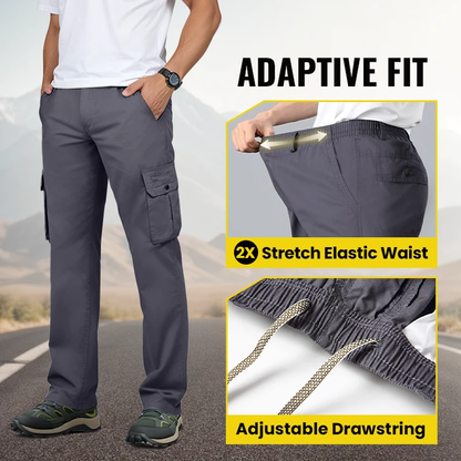 👖 Limited stock available 50% OFF🏃 Herren-Cargohose mit mehreren Taschen – atmungsaktives Material und moderner Schnitt für Outdoor- oder Stadtaktivitäten 🏙️📦