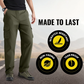 👖 Limited stock available 50% OFF🏃 Herren-Cargohose mit mehreren Taschen – atmungsaktives Material und moderner Schnitt für Outdoor- oder Stadtaktivitäten 🏙️📦
