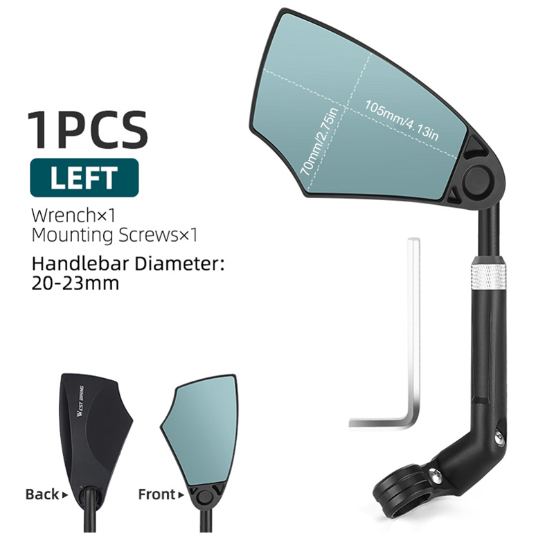 🔥50 % RABATT – 360° verstellbarer Fahrradrückspiegel, 💪 für Lenker – ⏳ Der Verkauf endet, wenn der Vorrat aufgebraucht ist.