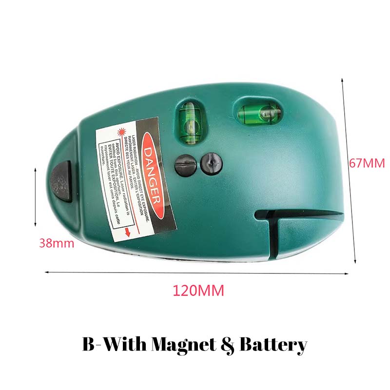 🔥Solange der Vorrat reicht 40 % Rabatt!🎉90-Grad-Infrarot-Laser-Wasserwaage im rechten Winkel