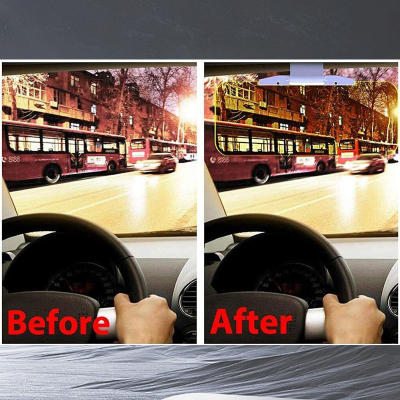🛡️ 50% RABATT! 🚗 Universal Blendschutz-Visier für Tag & Nacht – Anti-Glare, Einfache Montage & Klare Sicht für Mehr Sicherheit ✨