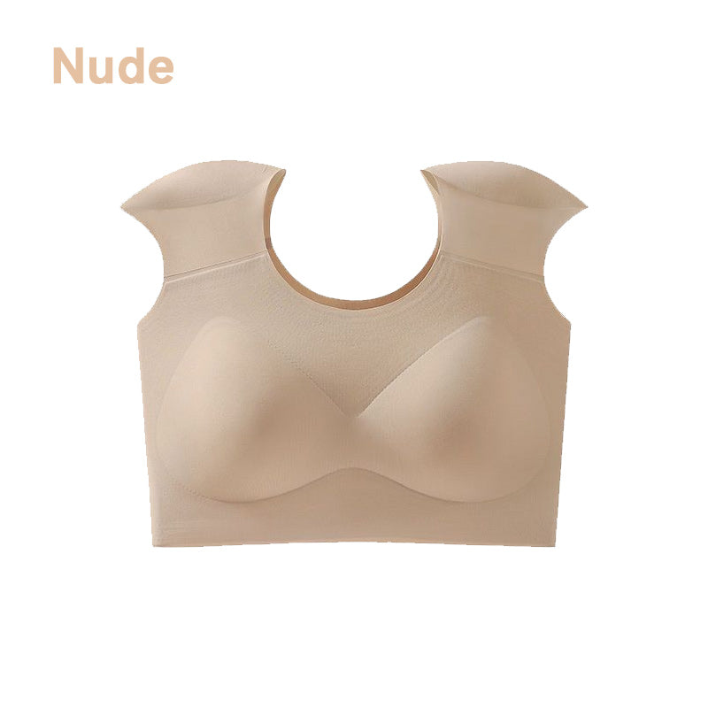 🔥Nur für kurze Zeit 50 % Rabatt🔥Nahtlose 2-in-1-Unterwäsche für Damen mit integrierten Schulterpolstern