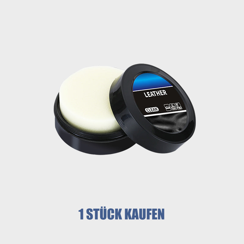 🧼 KAUFEN 2 ERHALTEN 3! ✨ Reinigungs- & Pflegecreme für Leder - Tiefenreinigung mit Natürlichen Ölen für Möbel, Autositze & Accessoires 🛋️🌟