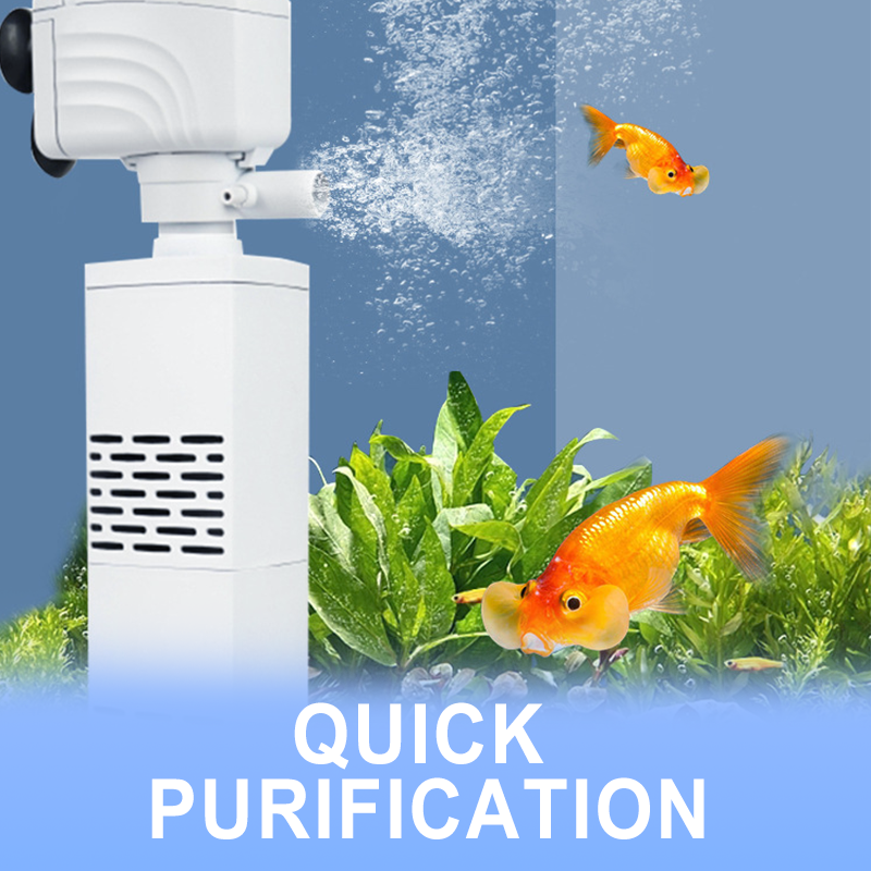 🔥Heißer Verkauf 50% Rabatt💃3-in-1-Filter für Aquarien – Filtration, Sauerstoffierung und Wasserpumpung