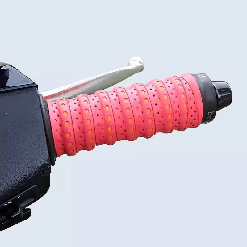 🏍️ 50% RABATT HEISSER VERKÄUFER! ✨ Rutschfestes Lenkerband aus Weichem Silikon - Verbesserte Griffigkeit & Vibrationsdämpfung für Sichereres Fahren 🛡️🧤