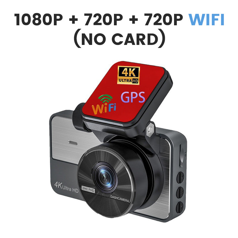 📢📢 50 % Rabatt!!! ✨ 4K Ultra HD Dashcam mit Nachtsicht – WLAN und Loop-Aufnahme für kontinuierliche Überwachung 🚗🌙