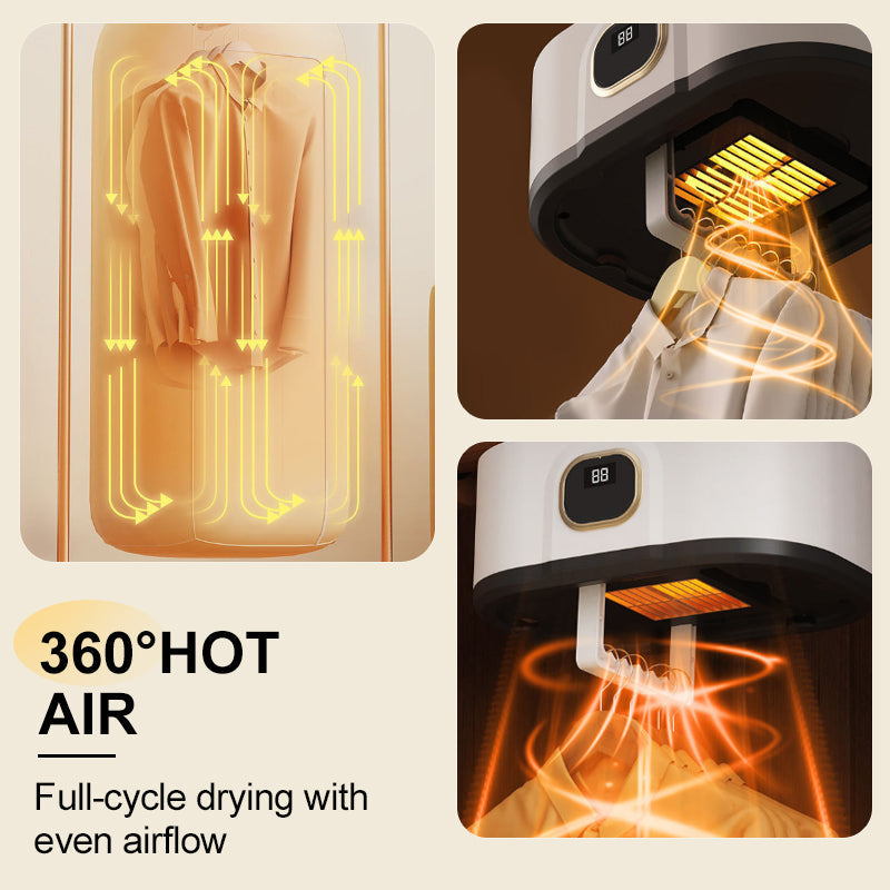 🔥LETZTER TAG DES 49 %-RABATT-SALES🔥 Tragbarer, faltbarer Mini-Trockner