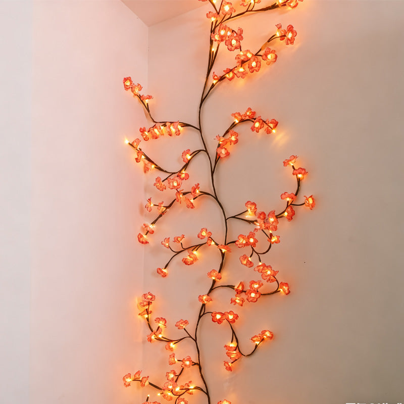 📢📢50% RABATT !!⏰Weinreben-Blumen-Atmosphärenlampe