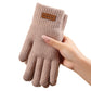 🧤 50% RABATT JETZT! ✨ Warme Thermo-Strickhandschuhe mit Touchscreen-Funktion - Weiches Fleecefutter mit Elastischem Bund für Outdoor-Aktivitäten ❄️📱