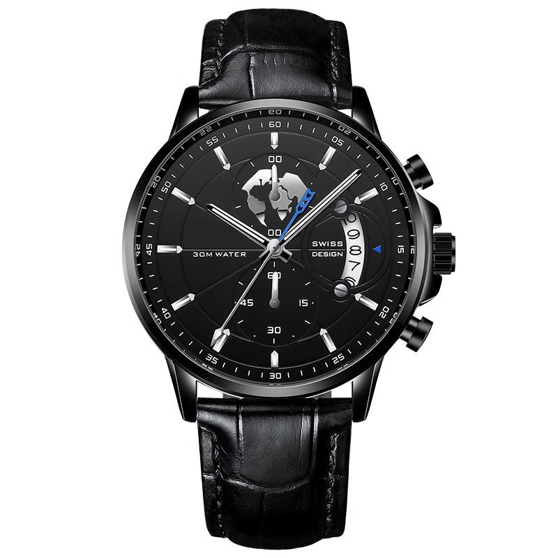 🔥Heißer Verkauf 50% Rabatt🌍Herrenuhr mit Globusmotiv im maritimen Stil