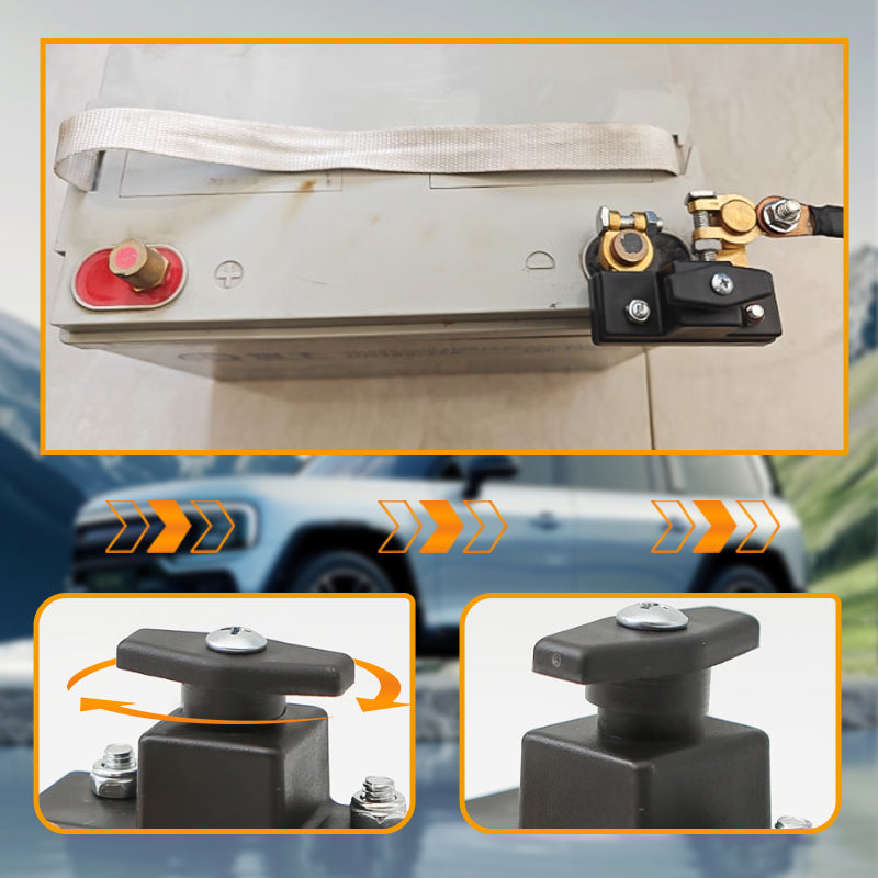 🔋 KAUFE 2, ERHALTE 1 GRATIS! ⚡ Batterie-Trennschalter – Für 12V/24V, Universal Pkw/Lkw & Sicherer Systemschutz 🚗