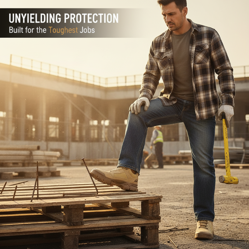 🔥 Neueste Technologie  🥾 Herren-Sicherheitsschuhe mit durchstichsicherer Sohle