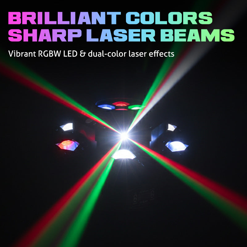🌈 60% RABATT! ✨ Mehrstrahl-LED-Ambientebeleuchtung – 16 Farben, Fernbedienung & Einfache Montage 🌌