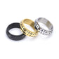 ⚔️ 50% RABATT! 💍 Titanium Steel Viking Rune Rotating Ring – Drehbarer Ring mit Runen, robust & mystisch – Perfektes Accessoire für Fans nordischer Symbolik ✨