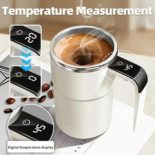 🔥49 % Rabatt☕Intelligente Magnetrühr- & Kühlbecher – Perfekte Getränke-Konsistenz & Temperatur jederzeit!