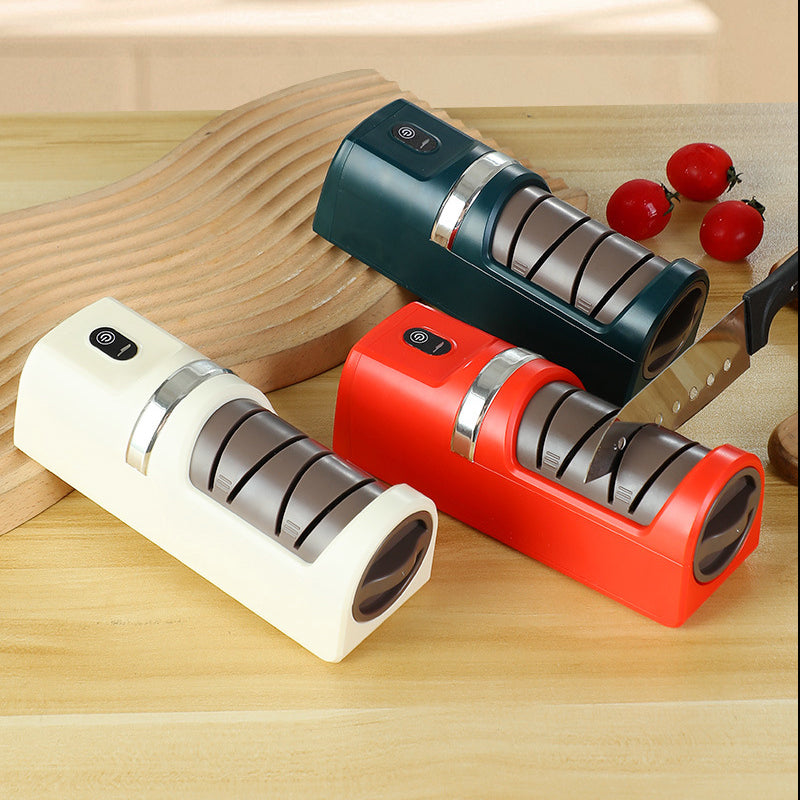 🔪 60% RABATT! ⚙️ Automatischer Küchenmesserschärfer – Schnell & Sicher, 3-Stufen-Schärfsystem & Kompaktes Design ✨