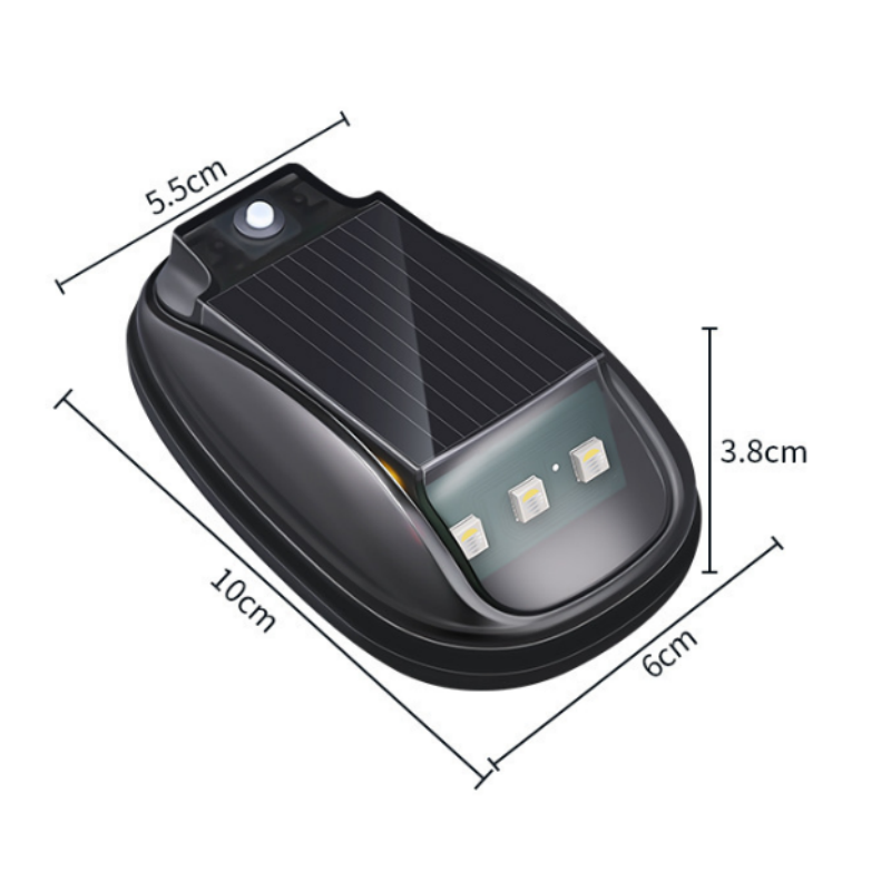 ⚡️🚗 Solar-Autodachleuchte mit Fernbedienung – Wasserdicht, energieeffizient & einfach zu montieren. Nie wieder Batteriewechsel! ☀️💡