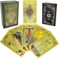 🔥Neujahrsaktion 50% RABATT✨Entdecken Sie die mystische Welt des Tarot-Goldfolien-Tarots