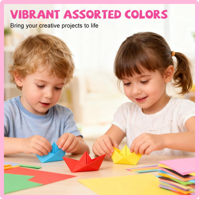 Buntes A4-Kopierpapier-Set für Handwerk & Basteln