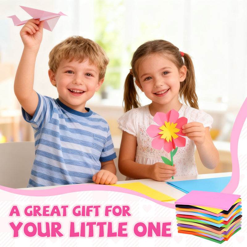 Buntes A4-Kopierpapier-Set für Handwerk & Basteln