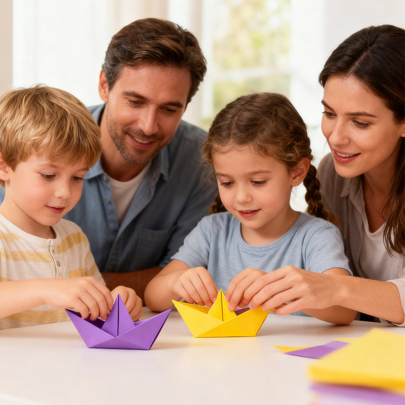 Buntes A4-Kopierpapier-Set für Handwerk & Basteln