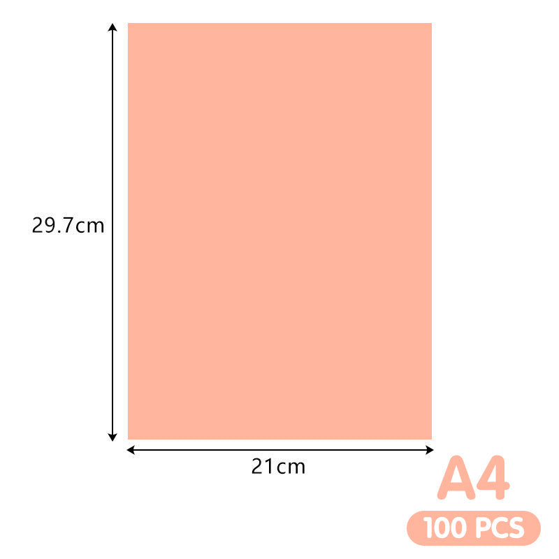 Buntes A4-Kopierpapier-Set für Handwerk & Basteln