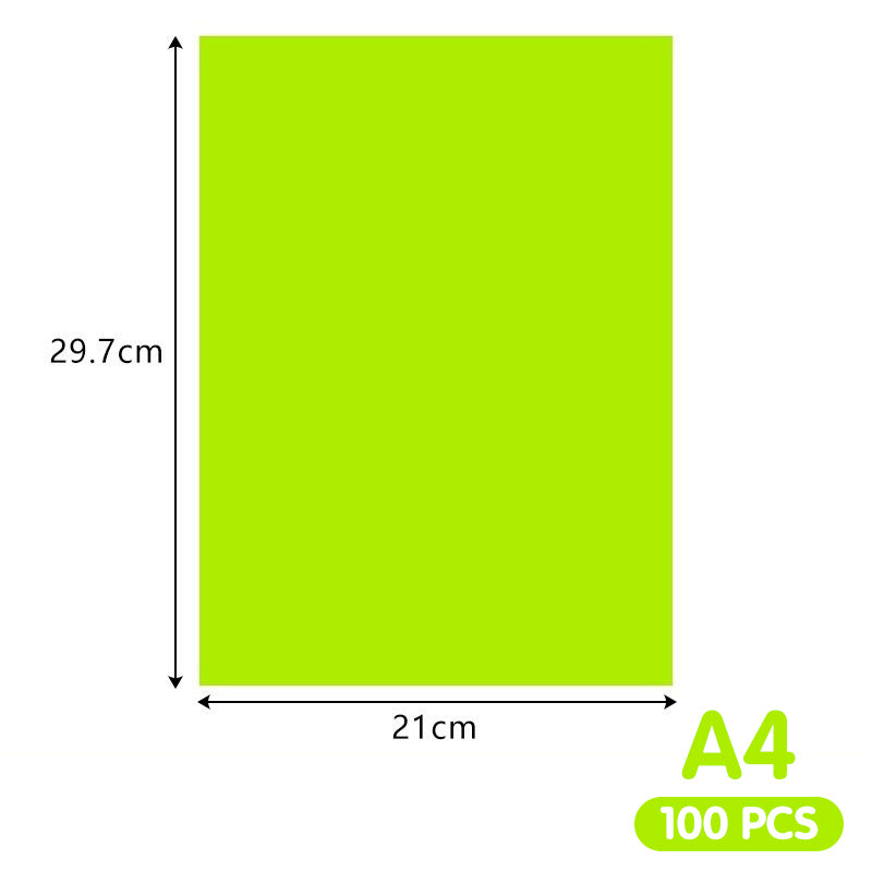 Buntes A4-Kopierpapier-Set für Handwerk & Basteln