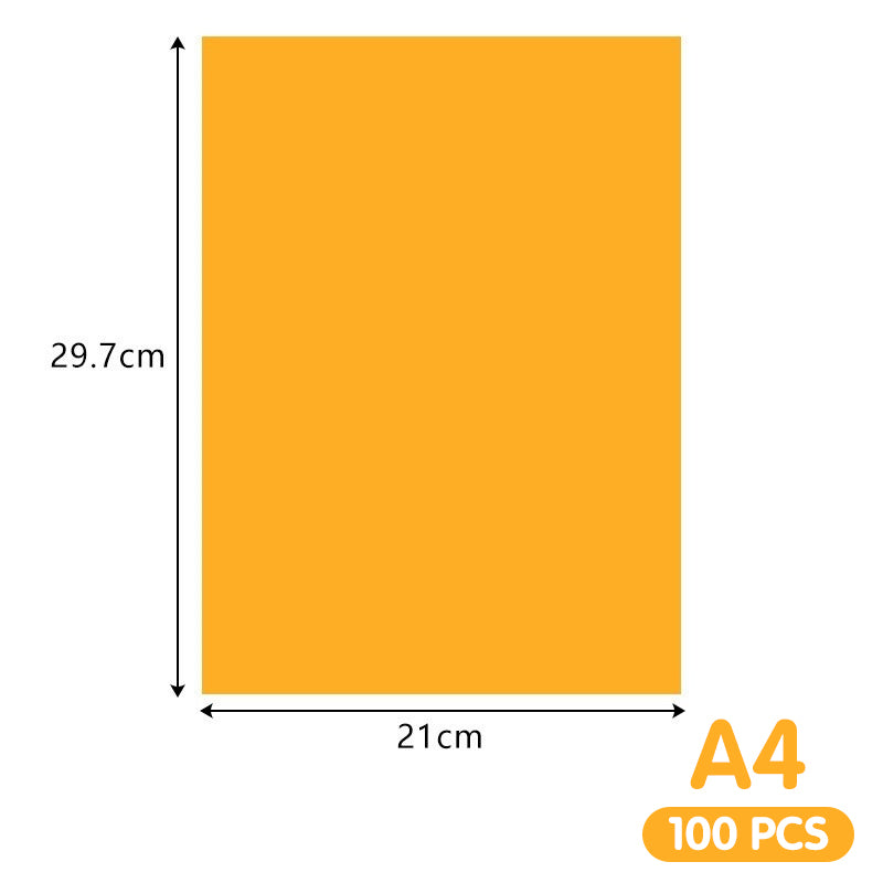Buntes A4-Kopierpapier-Set für Handwerk & Basteln