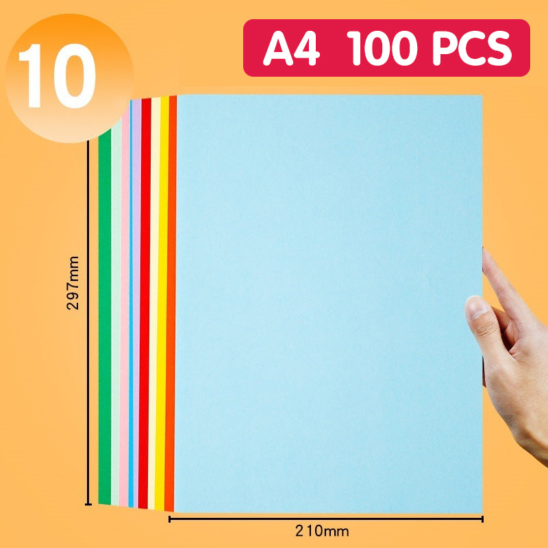Buntes A4-Kopierpapier-Set für Handwerk & Basteln