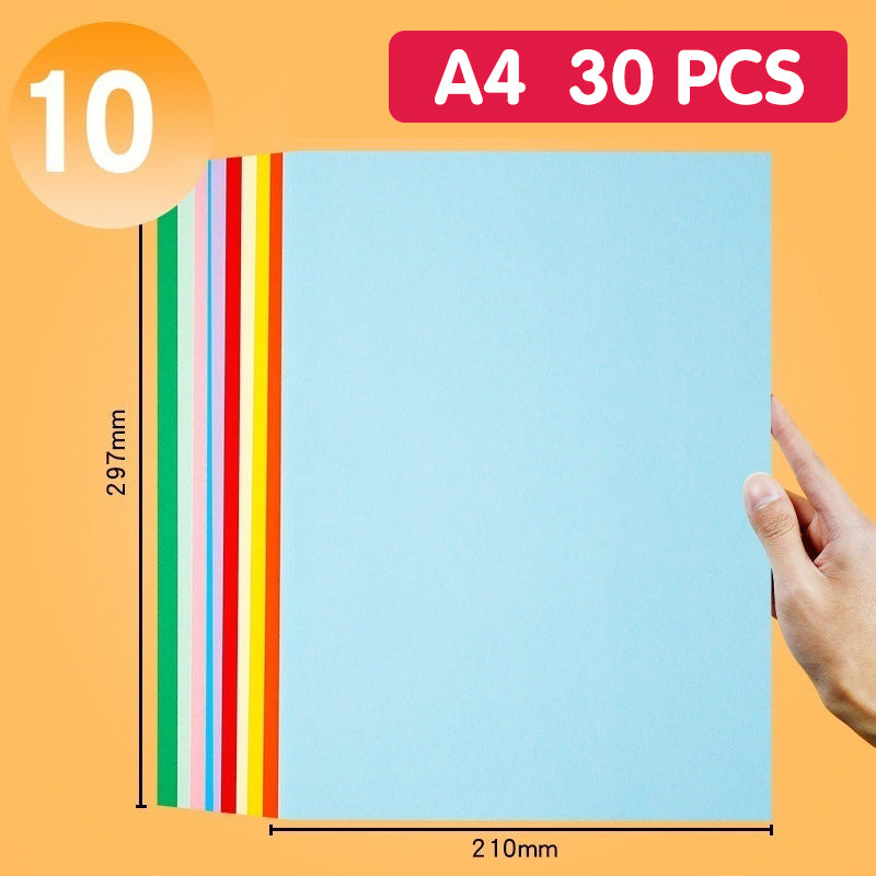 Buntes A4-Kopierpapier-Set für Handwerk & Basteln
