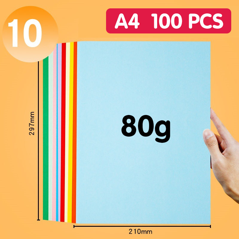 Buntes A4-Kopierpapier-Set für Handwerk & Basteln