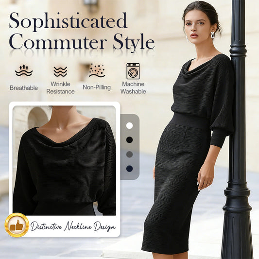 🌟💃 Elegantes, tailliertes und figurschmeichelndes Damenkleid