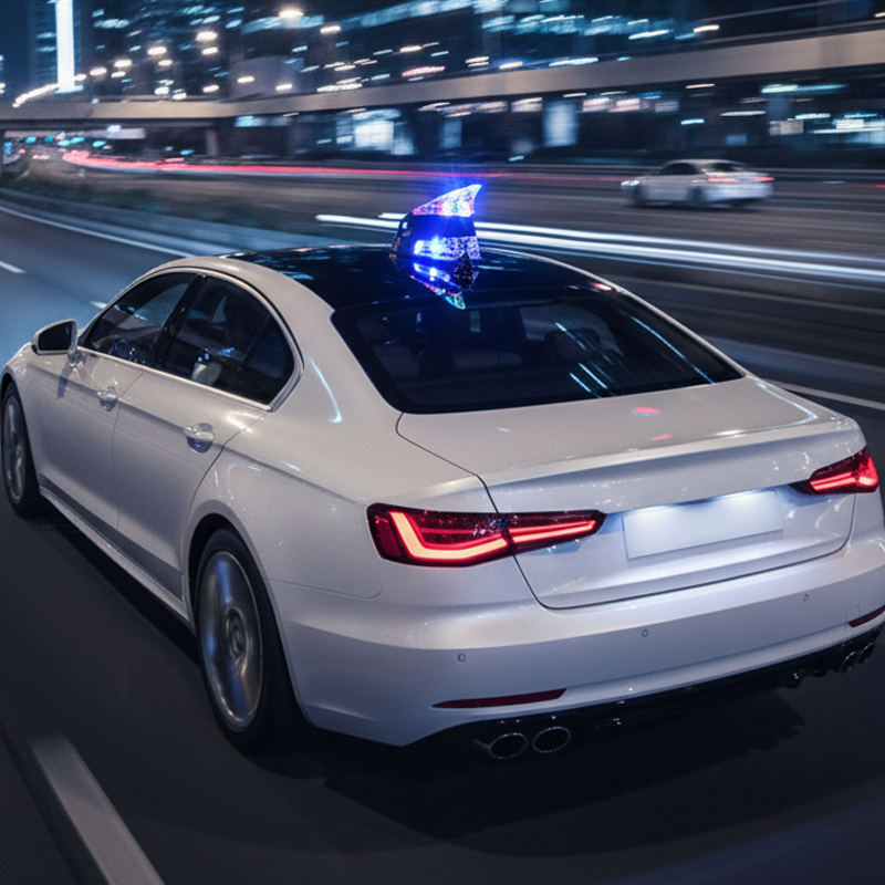 🚗 KAUFE 3, ERHALTE 1 GRATIS ! ✨ Auto-Haifischflossen-Wind-Dekorationsleuchte – Einfache Installation, Energieeffizient & Auffälliges Design ⚡