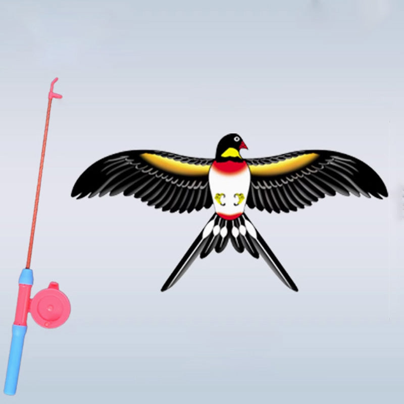 🎣 50% RABATT! 🪁 Angelruten-Drachen für Kinder – Einfach zu Steuern, Förderung der Koordination & Spaß im Freien 👧