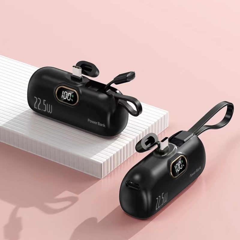 🔋 50% RABATT! 📱 Mini-Powerbank 5000mAh – Tragbar & Schnellladung – Kompakte Größe, ideal für Reisen, Alltag oder Notfälle – passt in jede Tasche 🔌✨