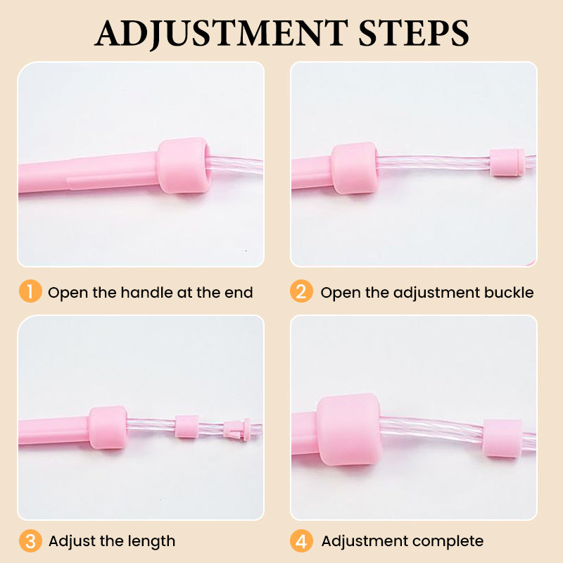 🔥 KAUFE 1, ERHALTE 1 GRATIS! 🎉 LED-Leuchtseil zum Springen – 3 Lichtmodi, Verstellbare Länge & Rutschfester Griff ✨📦