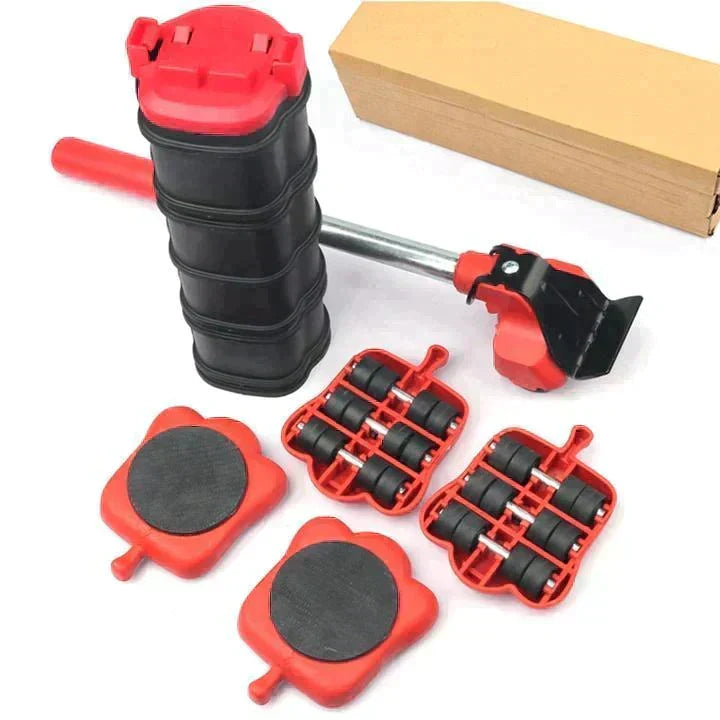 🏠🔧 50% RABATT! Schwerlast-Möbelaufzug & Umzugsset – Hebekissen + Hebelstangen, rutschfest & bodenschonend – Bis XX kg heben, ideal für Möbelrücken & Umzug ✨