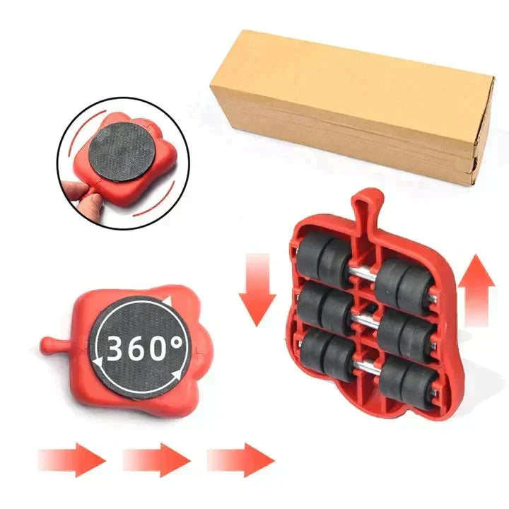 🏠🔧 50% RABATT! Schwerlast-Möbelaufzug & Umzugsset – Hebekissen + Hebelstangen, rutschfest & bodenschonend – Bis XX kg heben, ideal für Möbelrücken & Umzug ✨