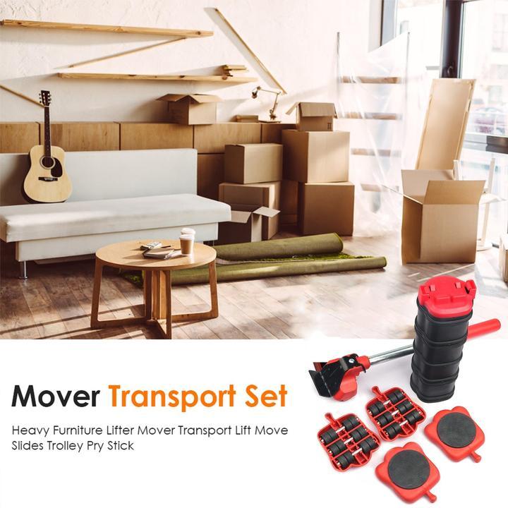 🏠🔧 50% RABATT! Schwerlast-Möbelaufzug & Umzugsset – Hebekissen + Hebelstangen, rutschfest & bodenschonend – Bis XX kg heben, ideal für Möbelrücken & Umzug ✨