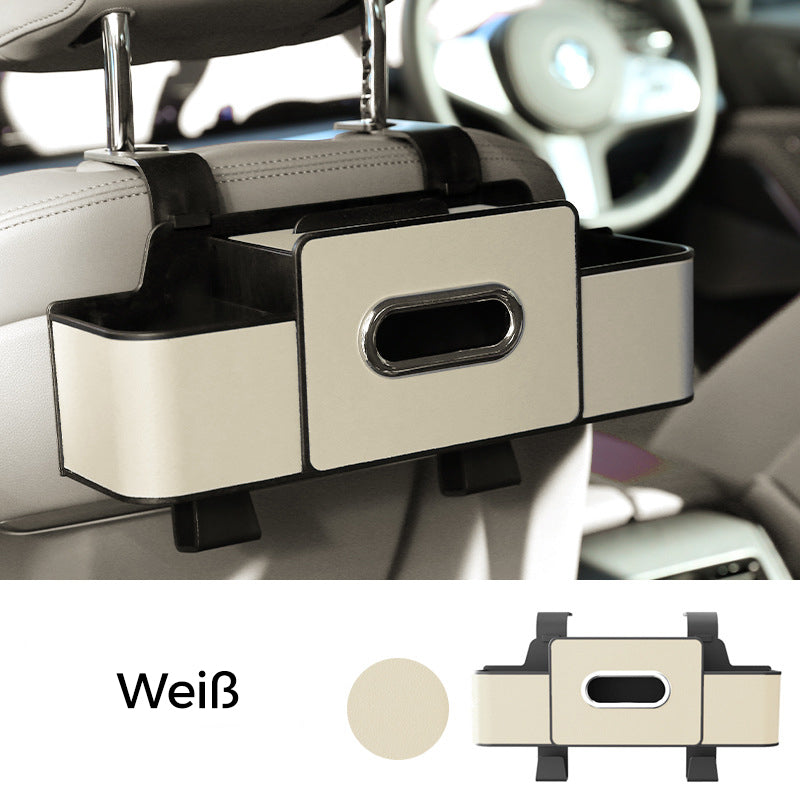 🎒 50% RABATT! 🚗 Multifunktionale Rücksitz-Aufbewahrungsbox – Mehrere Fächer, Stabil & Platzsparend 🧳