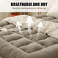 📢 📢 50 % Rabatt！！💥💥Japanische Tatami-Matratze, ultraweiches Lammveloursleder