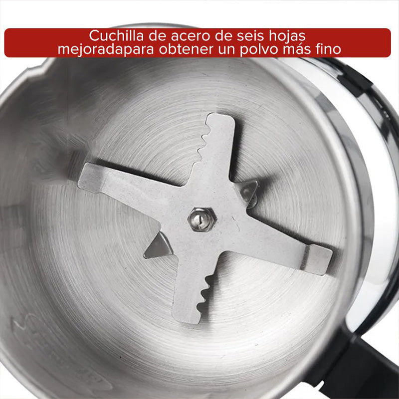 🔥 50% RABATT!⚡Multifunktionale Elektrische Mühle – 💝Für Kaffee, Gewürze & Nüsse, Leistungsstark & Schnell